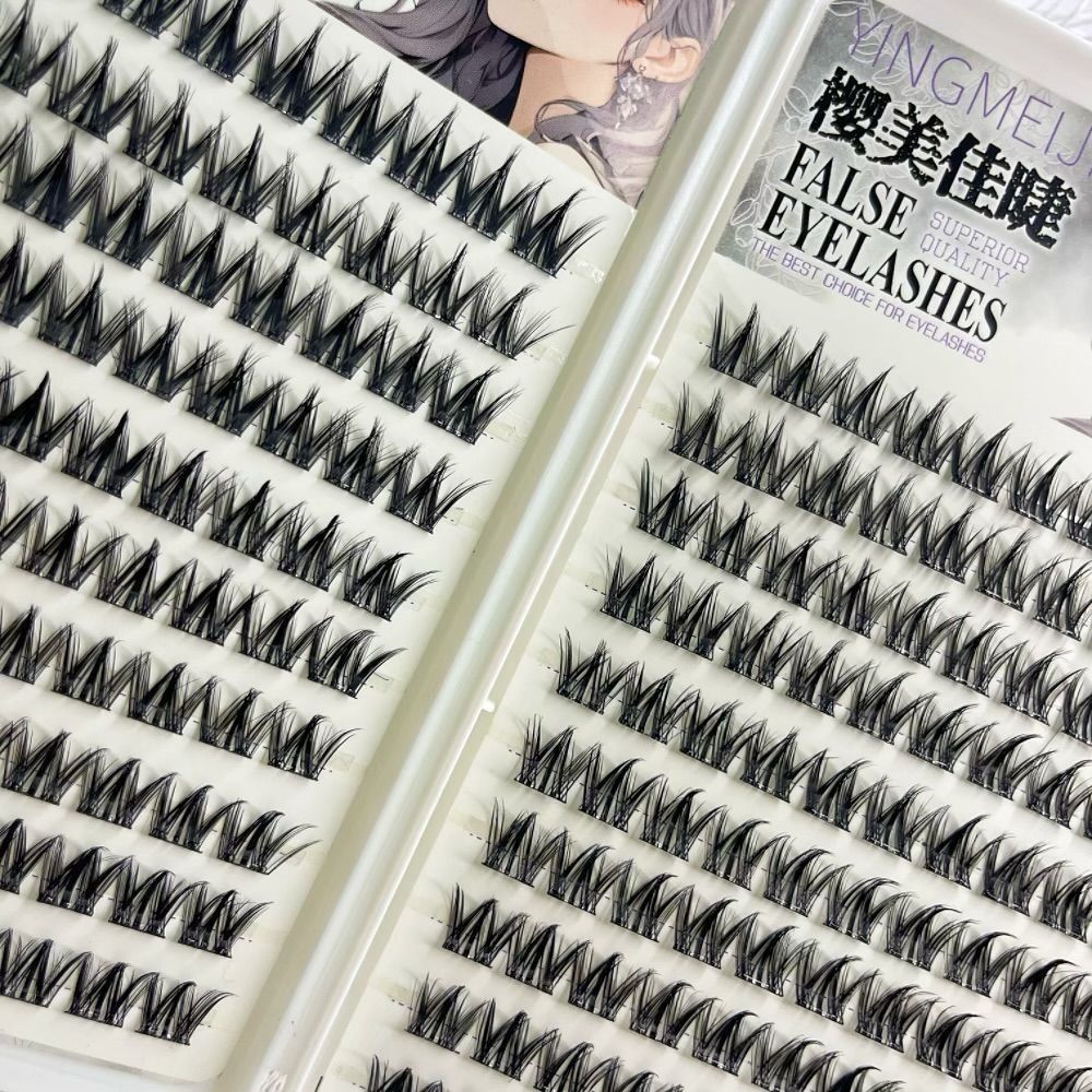 Eyelash Extension No 11 - 100/130/200 Demet Siyah Kendinden Yapışkanlı Takma