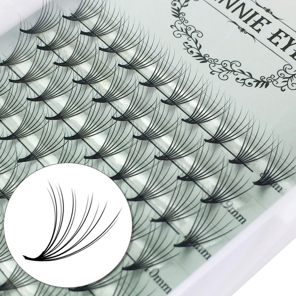 Eyelash Extension Volume Cat Eye - Yeni Kamelya Hazır Hacimli Kirpik Demetleri