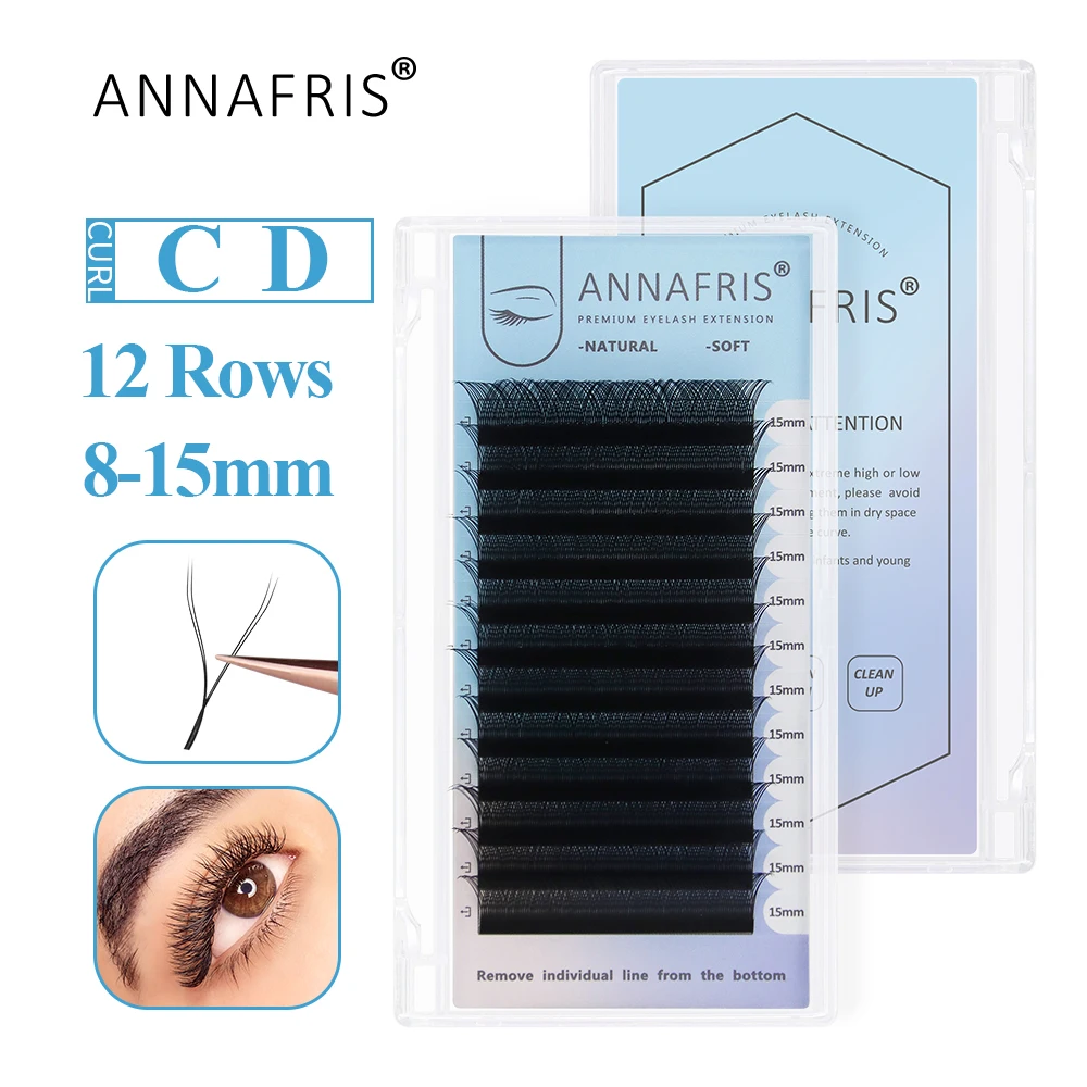 Eyelash Extension Yelix - ANNAFRIS YY Şekli Kirpik Uzatma Çift