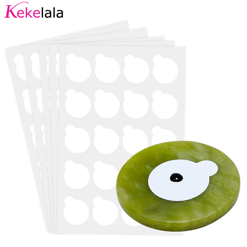 Eyelash Extension Usa - 100 adet kirpik uzatma yapıştırıcısı çıkartmaları,