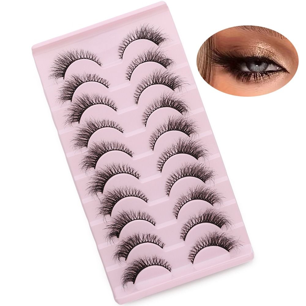 Eyelash Extension Volume Cat Eye - Kadınlar İçin 3D Hacimli Sentetik Vizon
