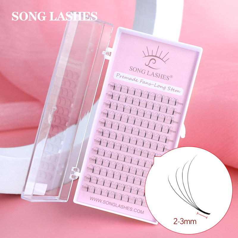 Eyelash Extension Russian Volume - SONGLASHES Uzun Kök 2D ila 6D