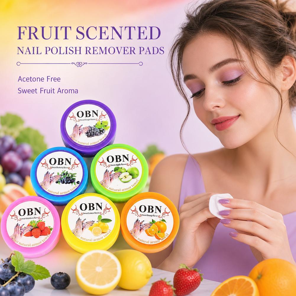 Eyelash Extension Eyelash - Çiçek Aromalı Tırnak Cilası Sökücü Pedler,