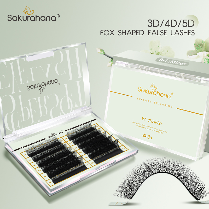 Eyelash Extension Volume Cat Eye - SAKURAHANA Fox 3D 4D 5D Şekilli