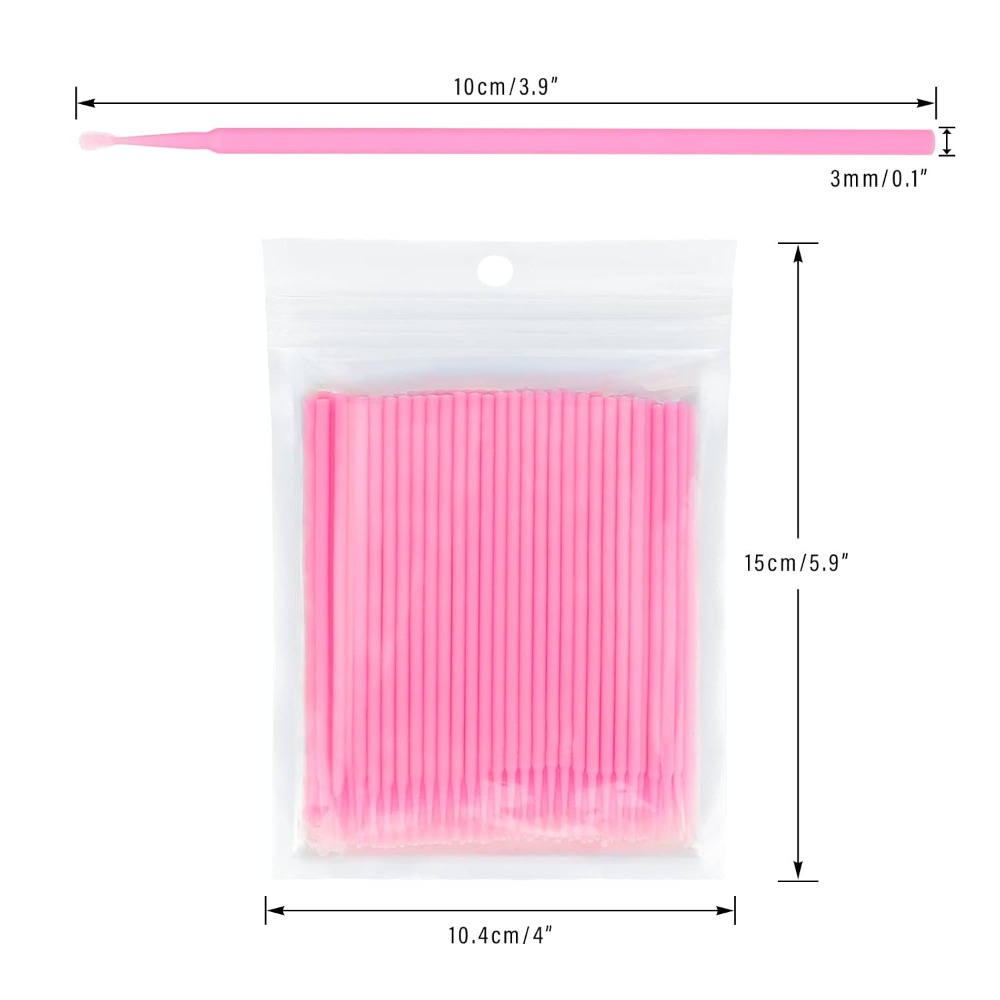 Micro Brush Applicator - 500 Adet Tek Kullanımlık Mikro Pamuklu