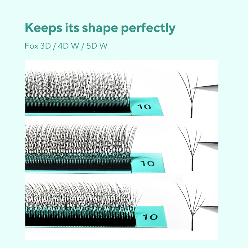 DIYDAY Foxy W Şekilli 3D 4D 5D - Eyelash Extension Volume Cat Eye incelemesi ve fiyatı