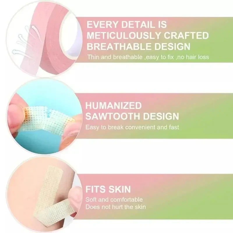 3 adet kirpik uzatma tüy bırak - Tape Breathable Lash incelemesi ve fiyatı