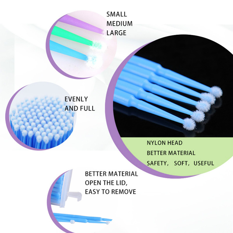 500 adet Kirpik Uzatma Temizle - Micro Brush Applicator incelemesi ve fiyatı