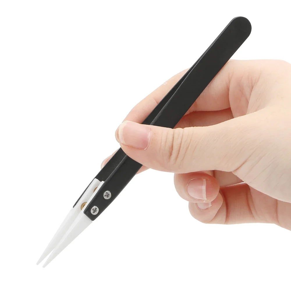 Seramik antistatik cımbızlar,  - Isolation Tweezer Curved incelemesi ve fiyatı
