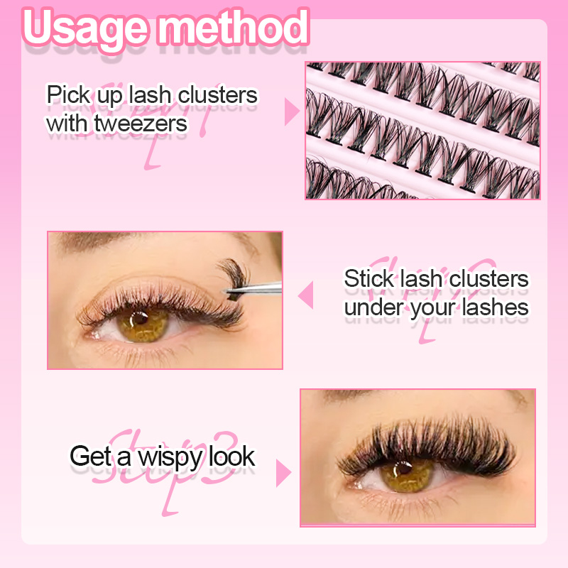 Tekli Kirpikler Kirpik Demetle - Eyelash Extension Eyelash incelemesi ve fiyatı