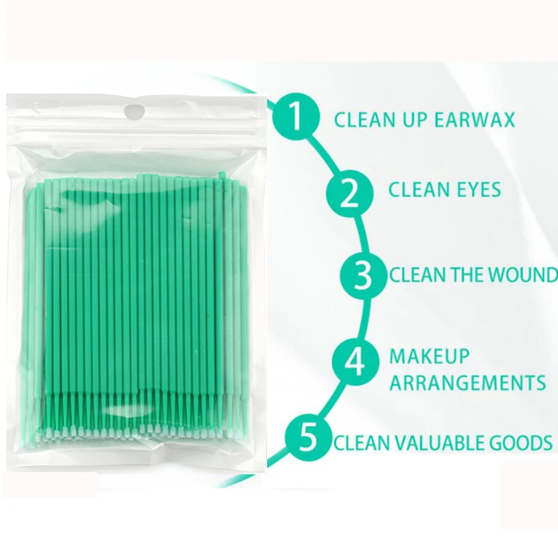 Tek kullanımlık kirpik fırçala - Micro Brush Applicator incelemesi ve fiyatı