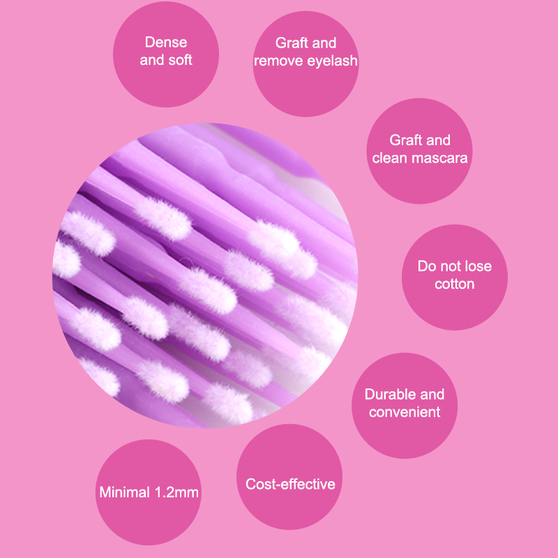 Tek kullanımlık kirpik fırçala - Micro Brush Applicator incelemesi ve fiyatı