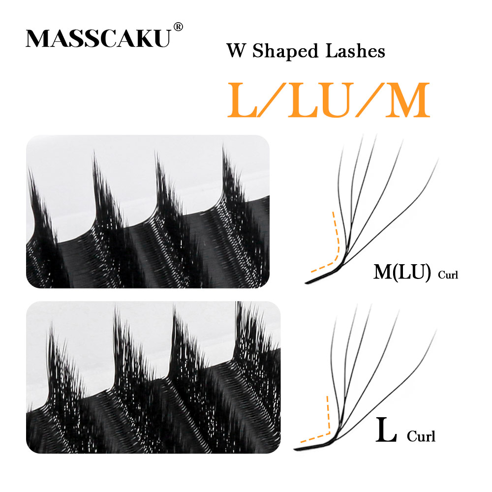 MASSCAKU L LU M Curl YY/W Şeki - Eyelash Extension Yelix incelemesi ve fiyatı