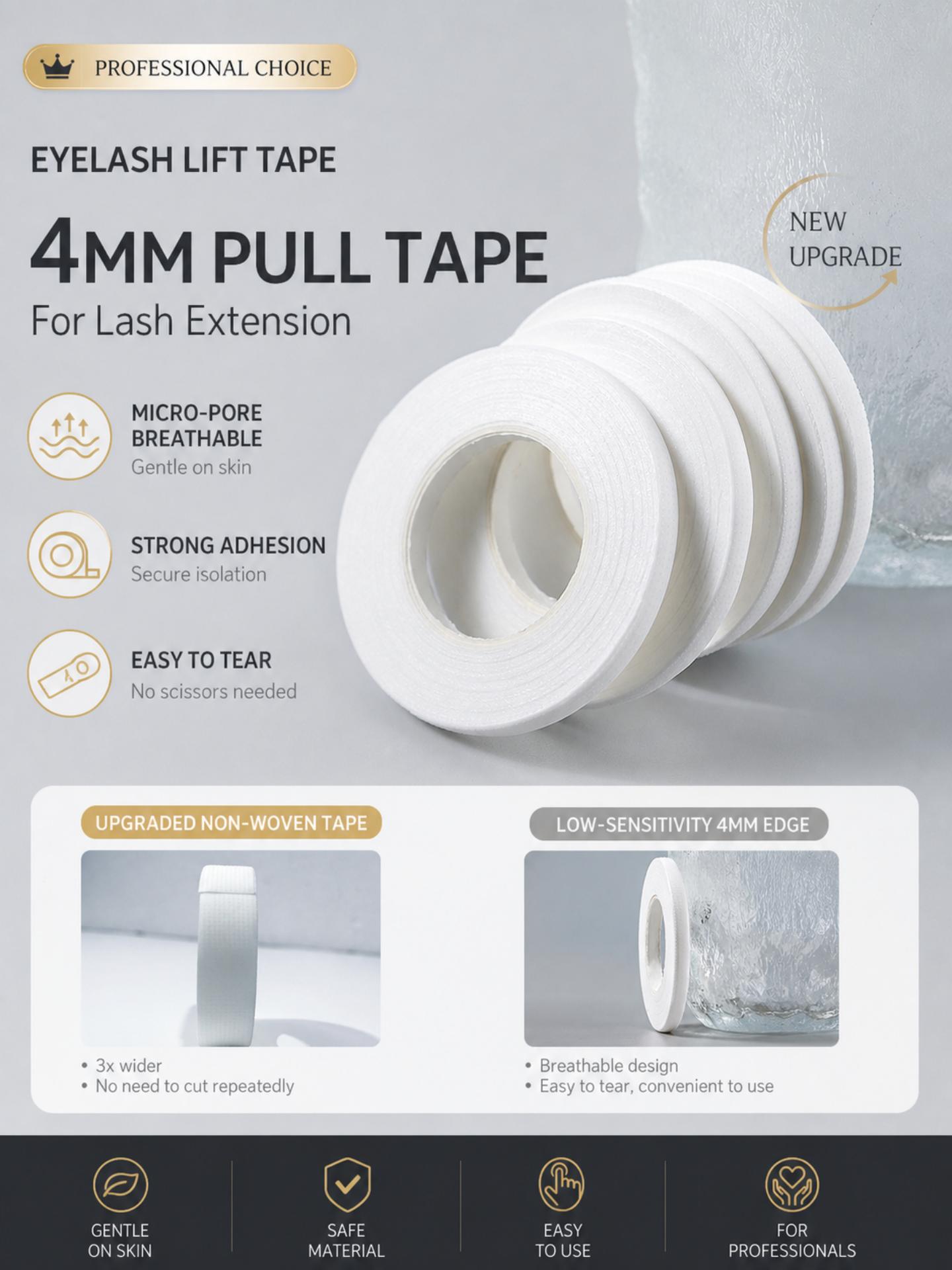 10 Rulo 0.16in Kirpik Bandı Mi - Tape Breathable Lash incelemesi ve fiyatı