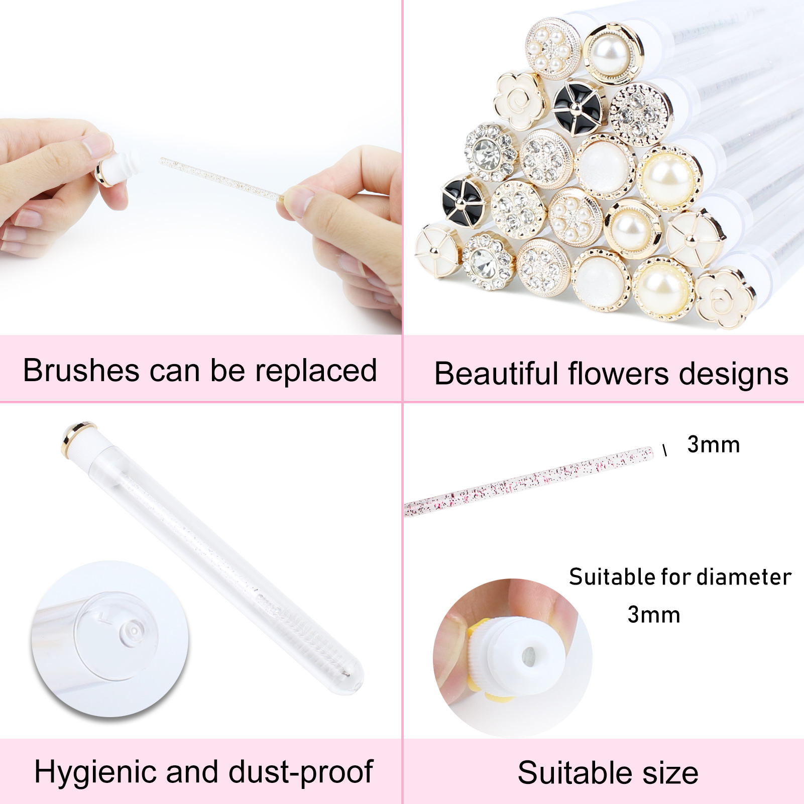Maskara Değnekleri Tüp 20 adet - Micro Brush Applicator incelemesi ve fiyatı