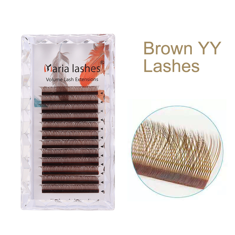 MARIA Brown YY Şekilli Kirpik  - Eyelash Extension Yelix incelemesi ve fiyatı