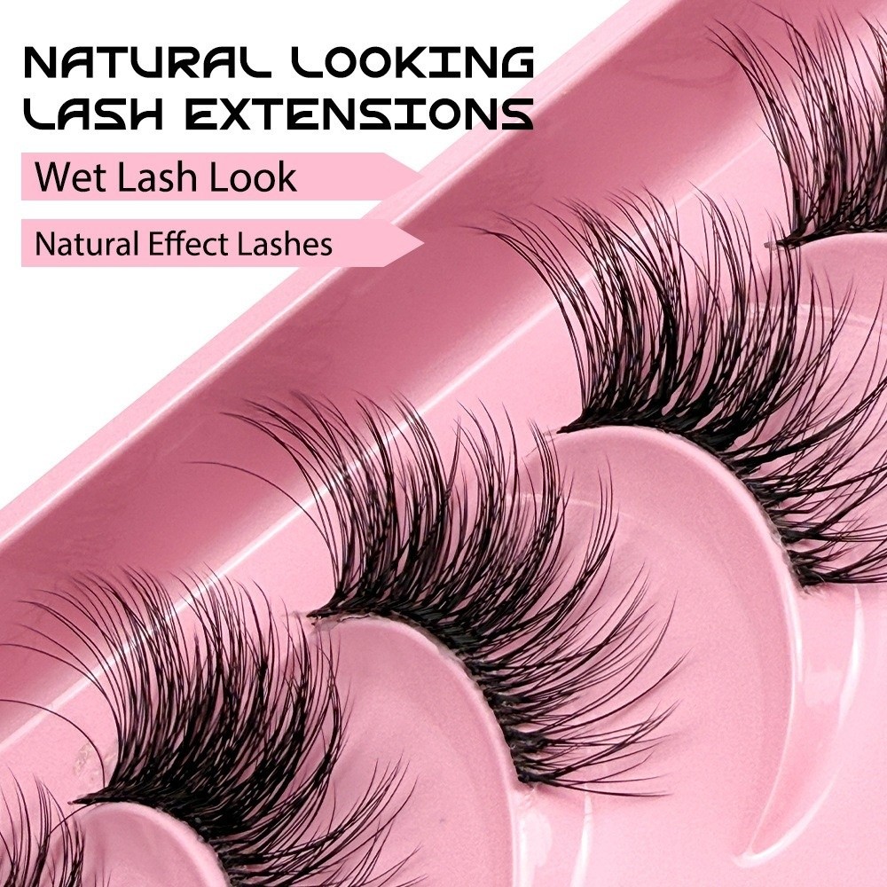 10 Çift Yeniden Kullanılabilir - Eyelash Extension Volume Cat Eye incelemesi ve fiyatı