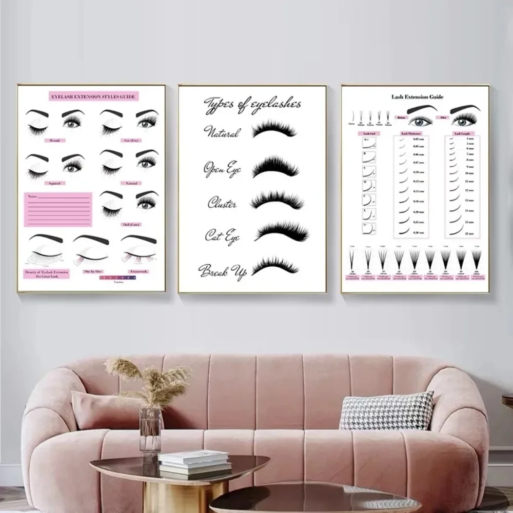 Tuval Boyama HD Baskı Duvar Po - Eyelash Extension Eyelash incelemesi ve fiyatı