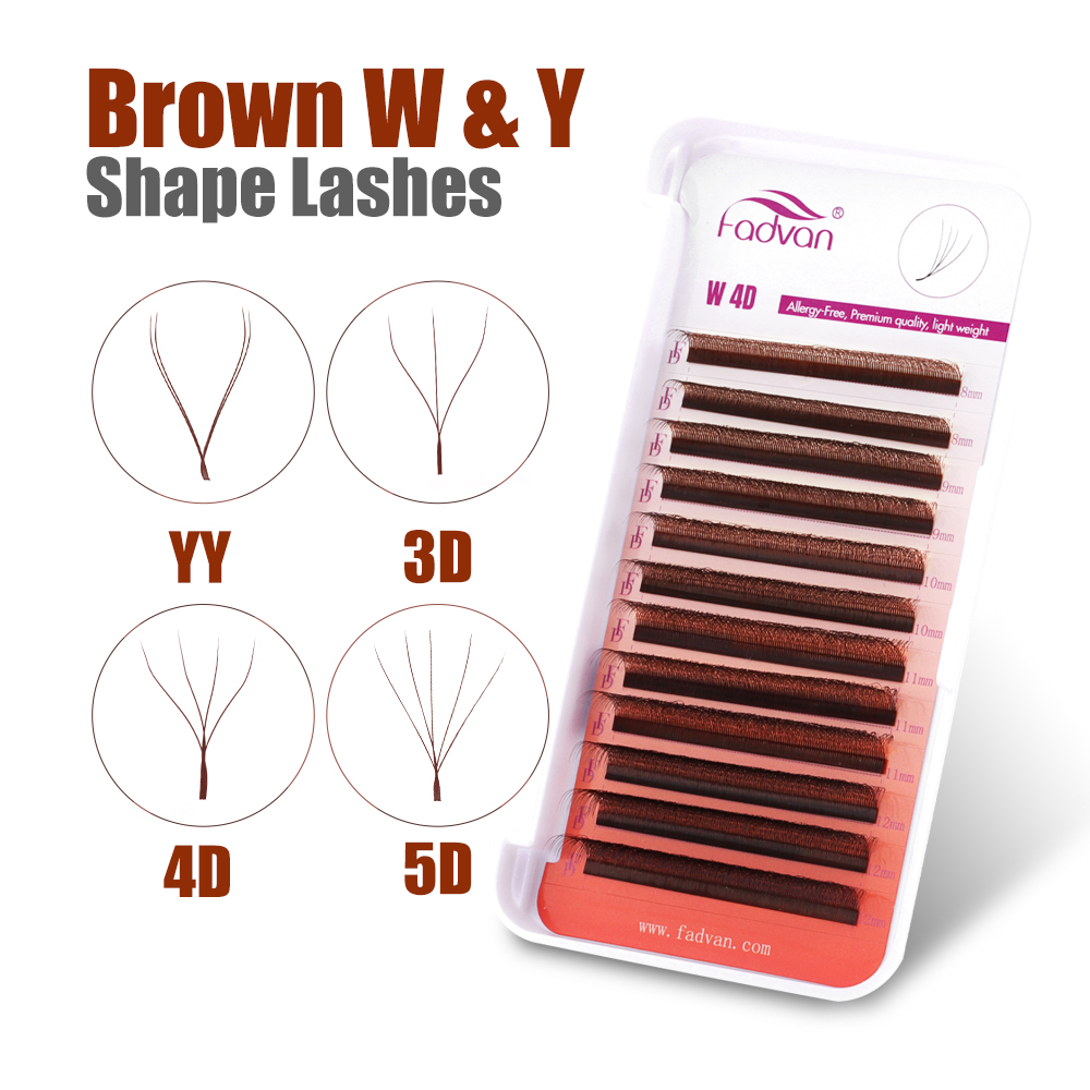 FADVAN Kahverengi 4D/3D/5D kir - Eyelash Extension Yelix incelemesi ve fiyatı