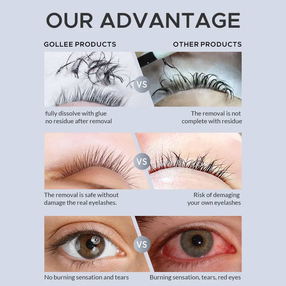 Gollee 5/10 Adet Profesyonel K - Lash Removal Cream incelemesi ve fiyatı