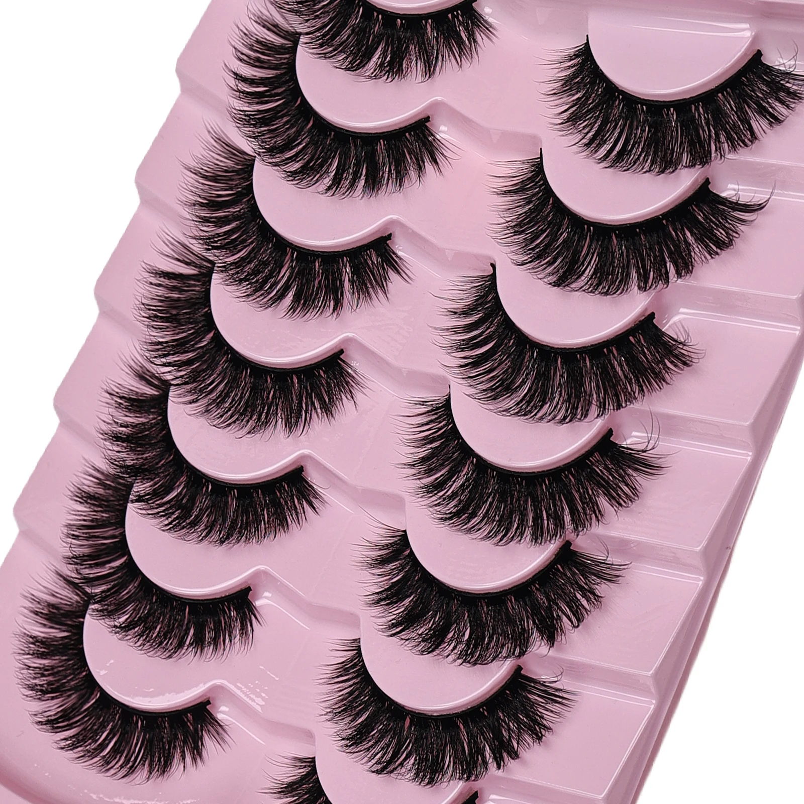 7 Pairs kedi göz Lashes hacmi  - Eyelash Extension Volume Cat Eye incelemesi ve fiyatı