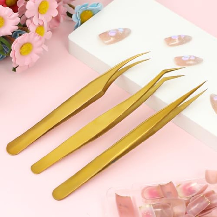 3'lü Kirpik Uzatma Cımbız Seti - Isolation Tweezer Curved incelemesi ve fiyatı