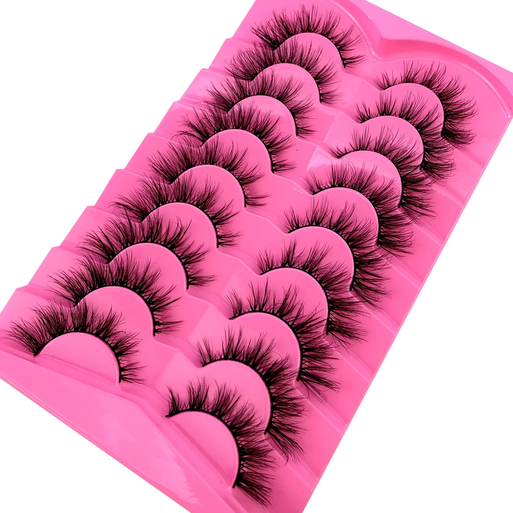 9 Çift Vizon Kirpikler Kabarık - Eyelash Extension Volume Cat Eye incelemesi ve fiyatı