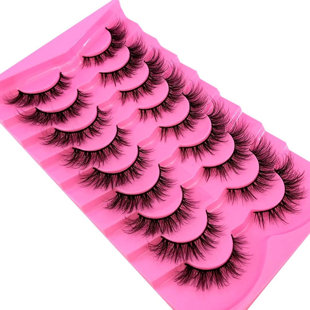 9 Çift Vizon Kirpikler Kabarık - Eyelash Extension Volume Cat Eye incelemesi ve fiyatı