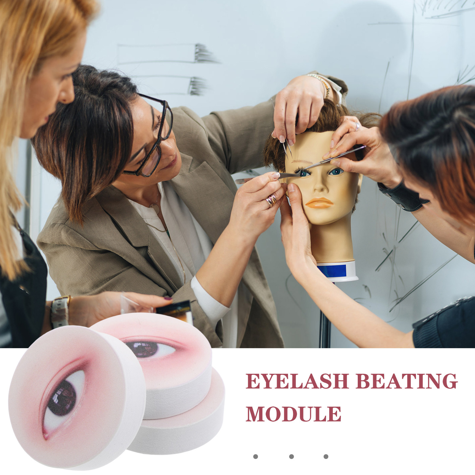 3 Adet Kirpik Uzatma Pratik Ta - Eyelash Extension Eyelash incelemesi ve fiyatı